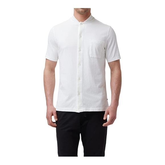 GOOD Man Brand Super Natural Shirt sleeve Collar Shirt - Picture 1 of 11